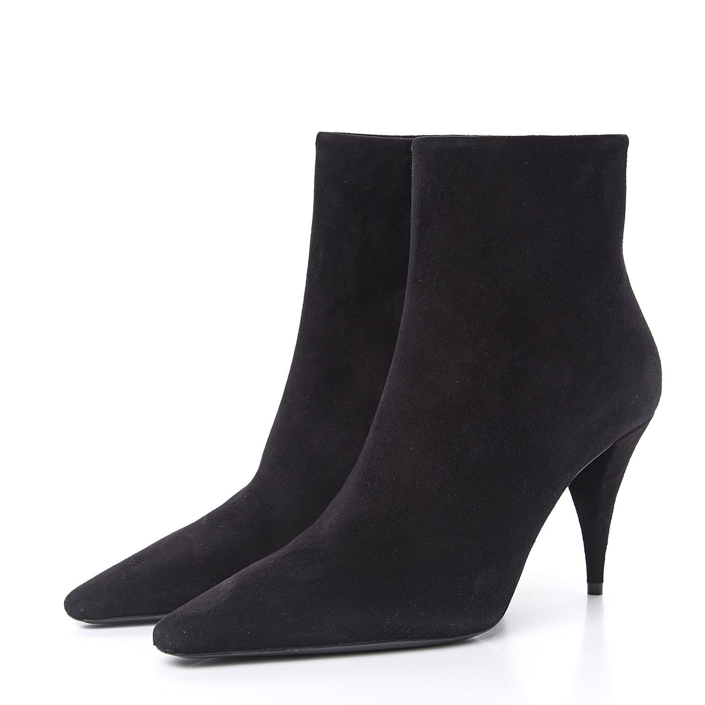 Suede Kiki Ankle 85 Zip Boot 39 Black