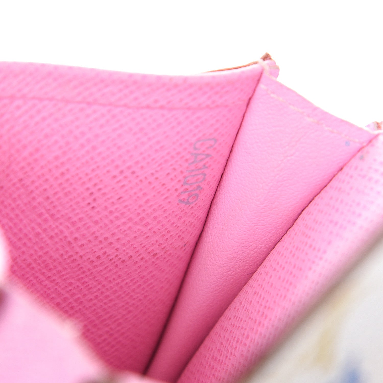 Louis Vuitton Monogram Multicolor Business Card Holder White Litchi 7 of 10