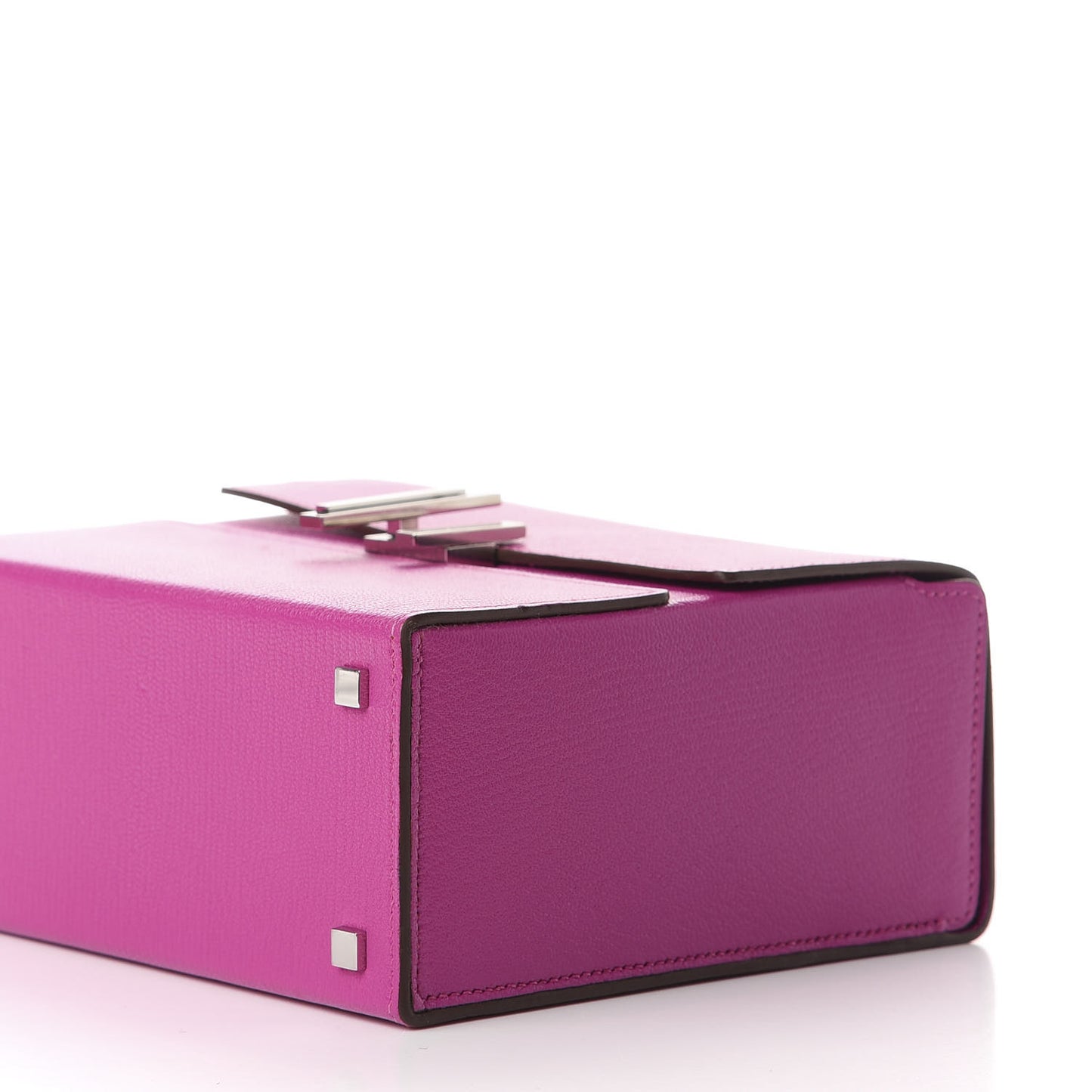 Chevre Mysore Cinhetic Boxy Top Handle Bag Magnolia