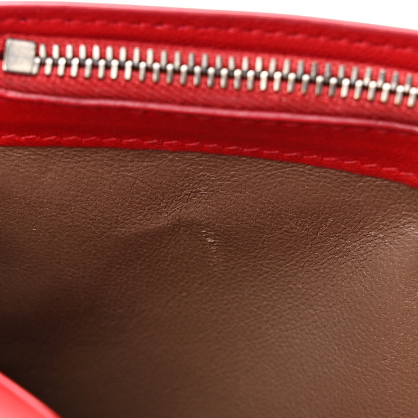 Crocodile Chain Wallet Red