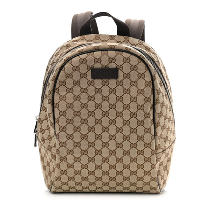 Gucci Monogram Travel Backpack Dark Brown 1 of 10