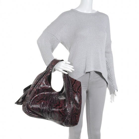 Python Large Nuage Hobo Purple