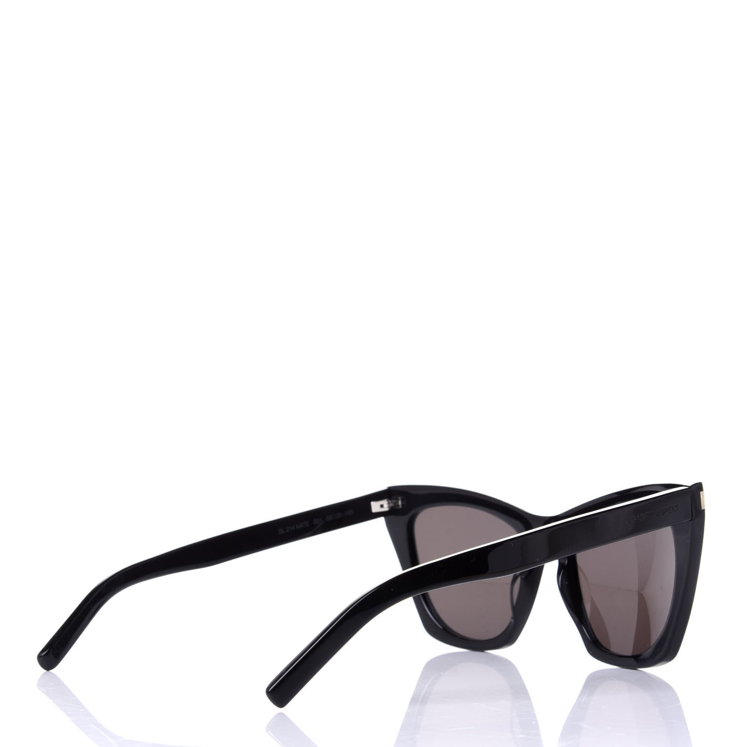 Saint Laurent New Wave SL214 Kate Cat Eye Sunglasses Black 4 of 4