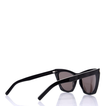 Saint Laurent New Wave SL214 Kate Cat Eye Sunglasses Black 4 of 4