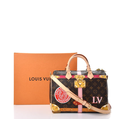 Louis Vuitton Monogram Summer Trunks Speedy Bandouliere 30 8 of 8