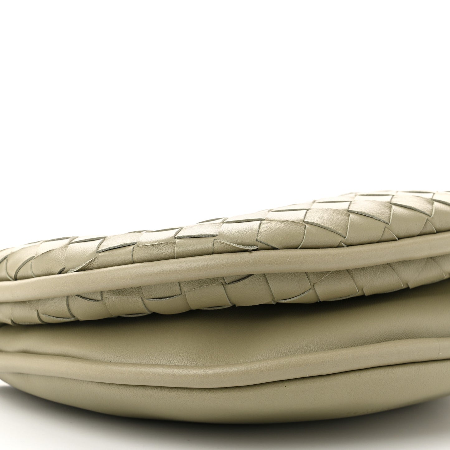 Nappa Intrecciato Small Gemelli Multipocket Bag Travertine Muse