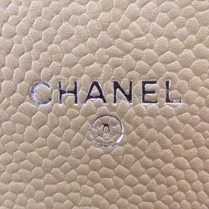 Chanel Caviar CC Flap Wallet Beige 5 of 10