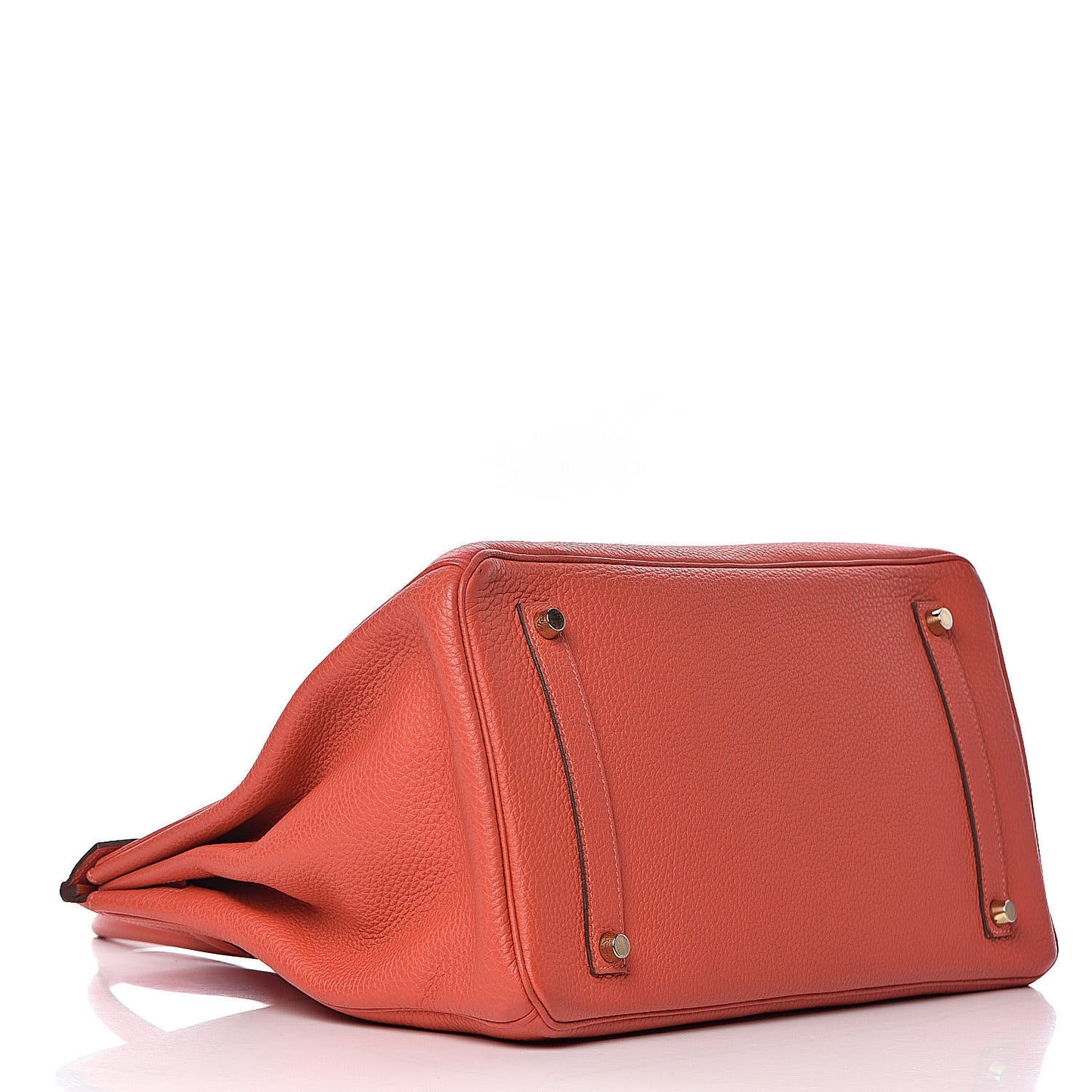 Togo Birkin 35 Rouge Pivoine