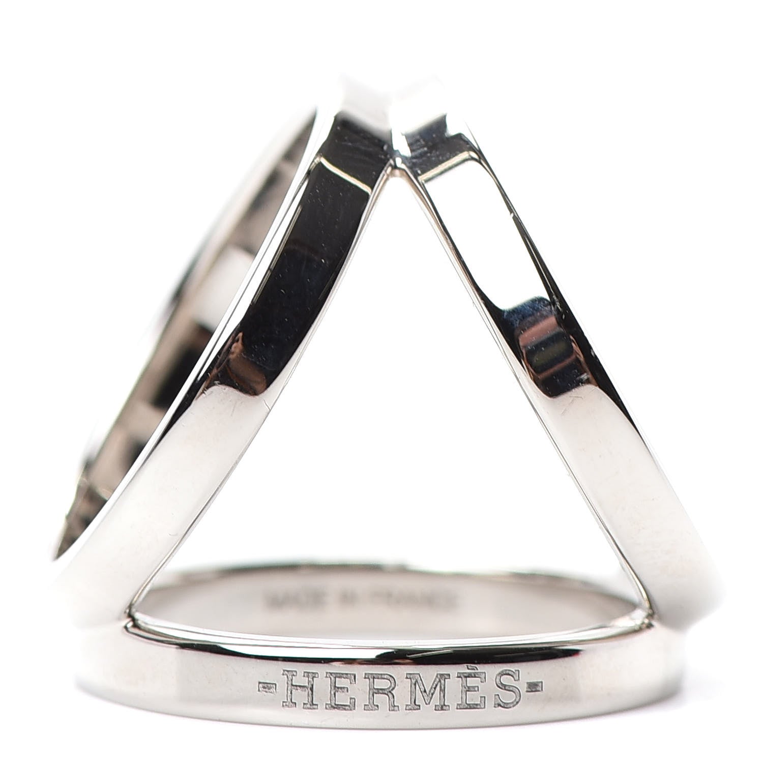 Hermes Palladium Trio Scarf Ring 1 of 3