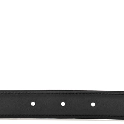 Hermes Swift Epsom 24mm Mini H Belt 90 36 Black Gold 3 of 7