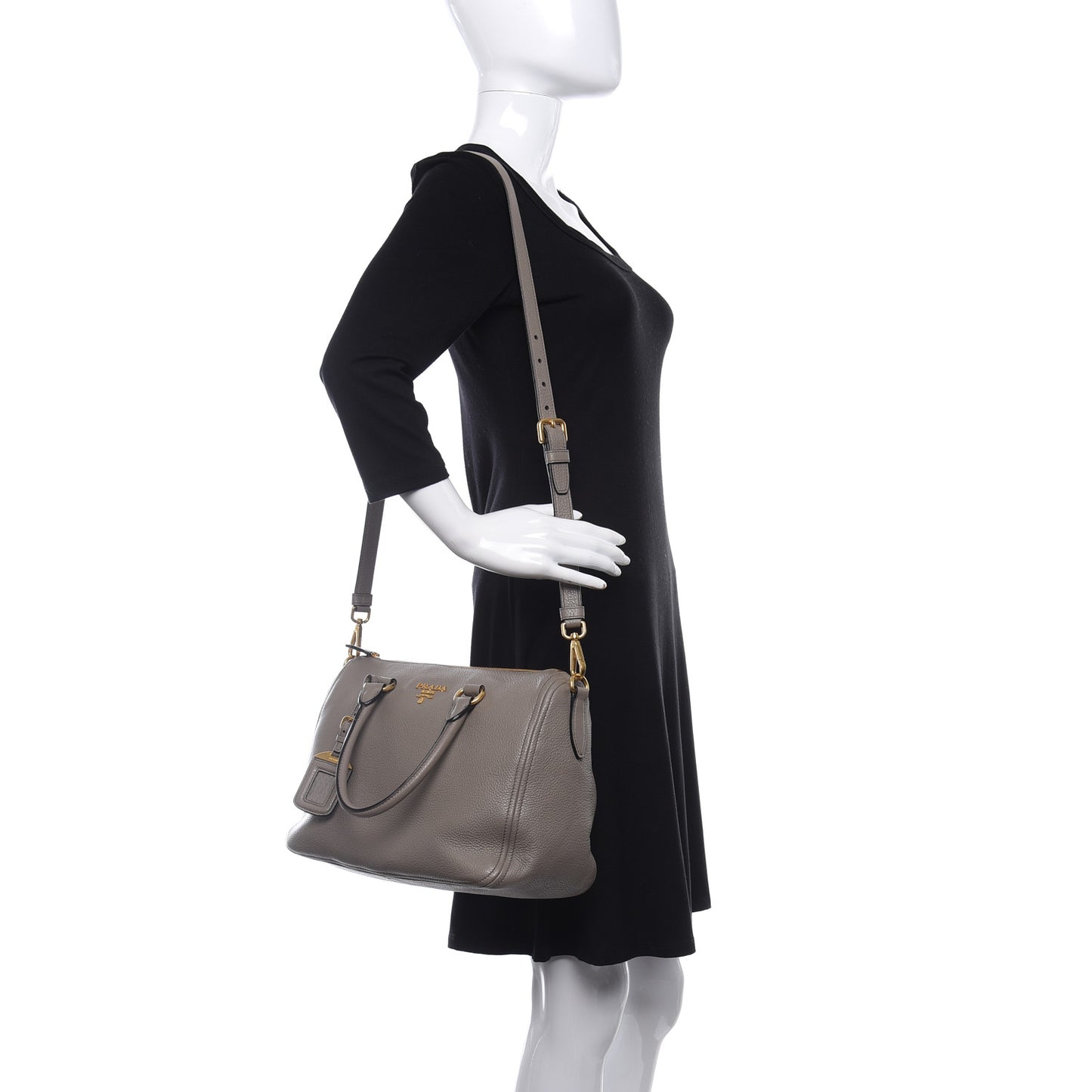 Vitello Daino Satchel Argilla