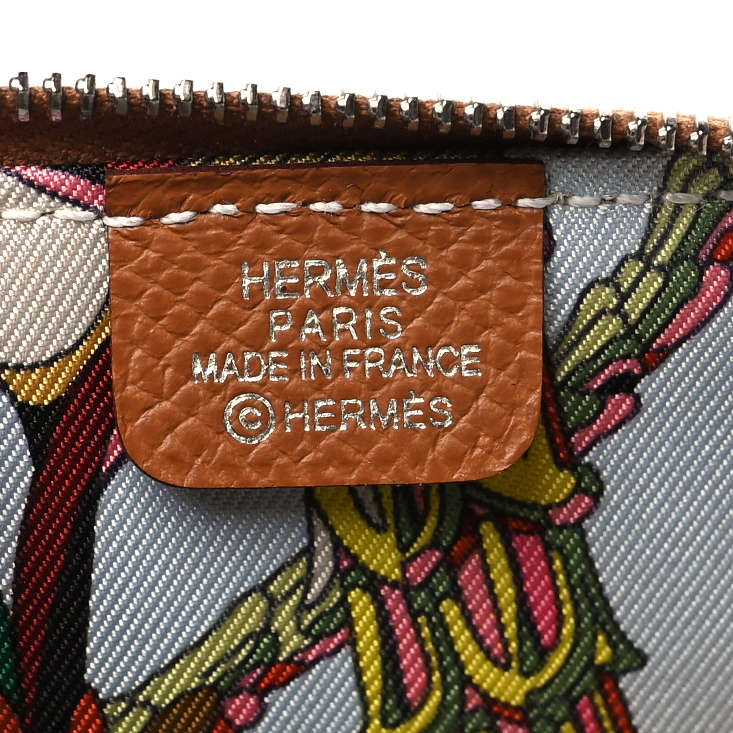 Hermes Epsom Silk'in Coin Purse Gold 6 of 8