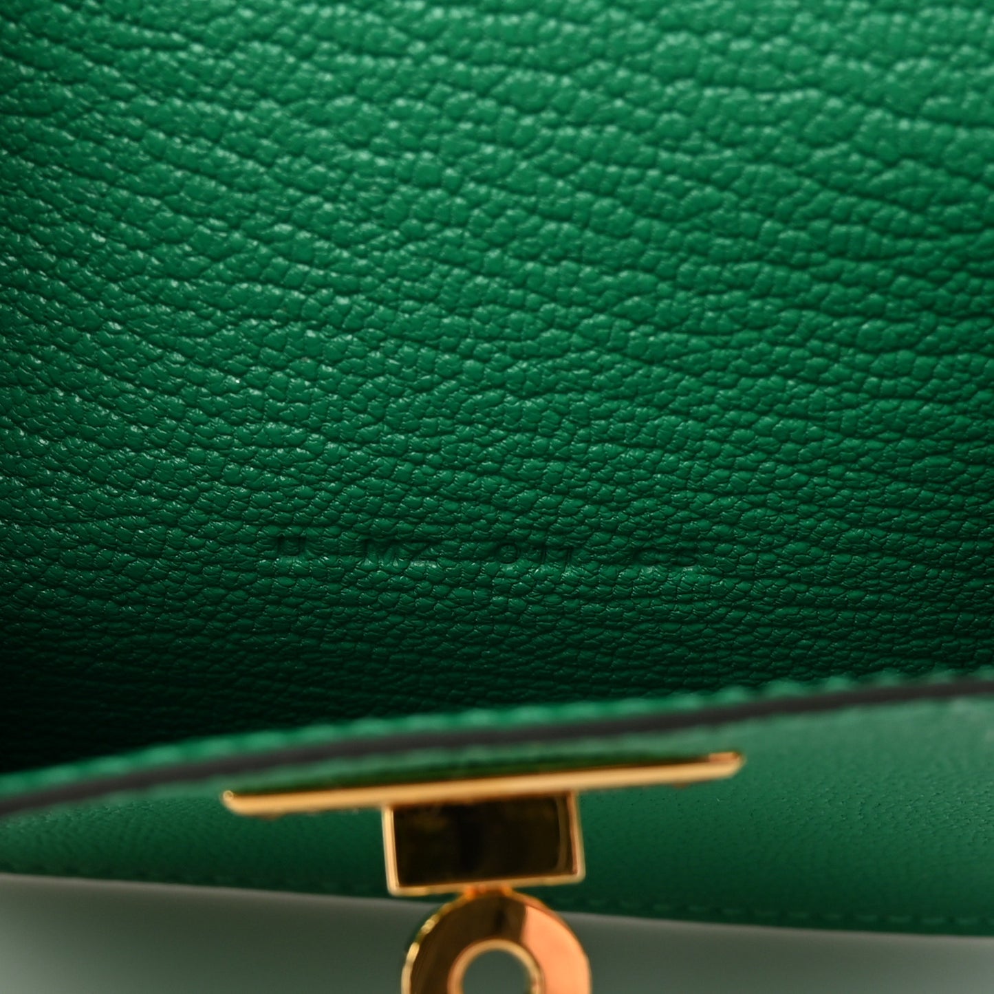 Chevre Mysore Kelly Pocket Compact Wallet Menthe