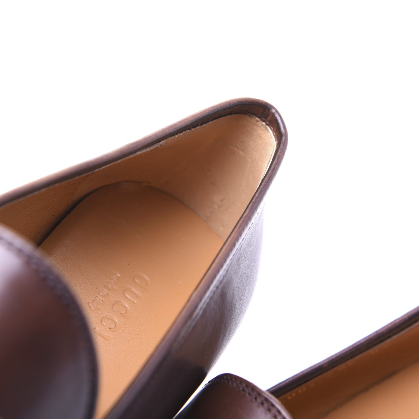 Calfskin Womens Jordaan Loafers 39.5 Fondente Brown