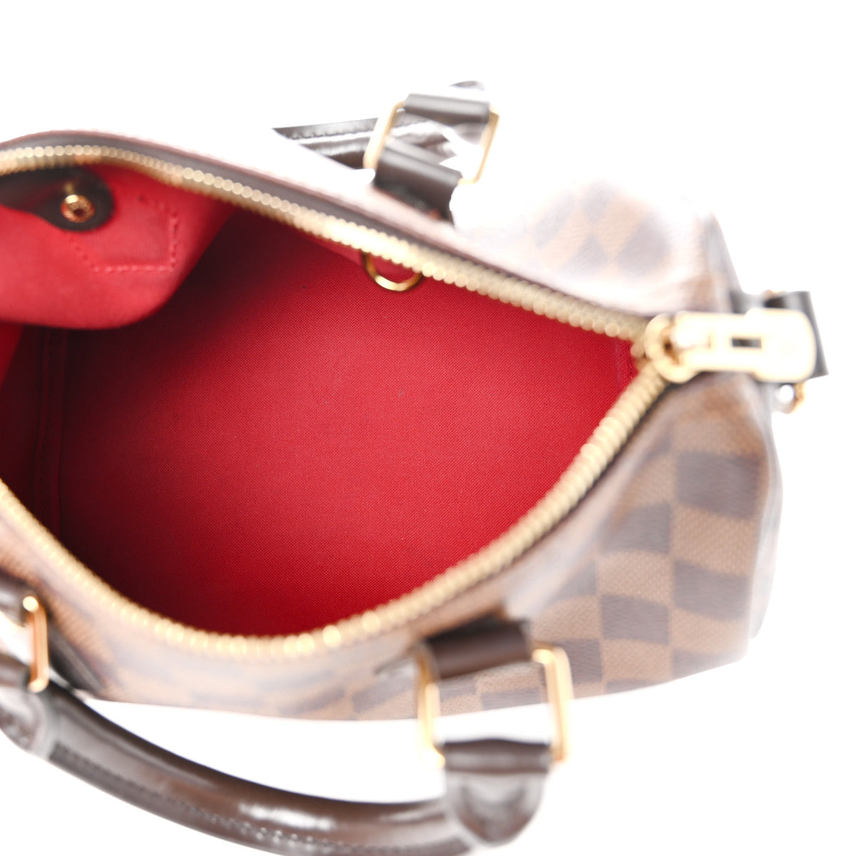 Louis Vuitton Damier Ebene Speedy Bandouliere 25 5 of 10