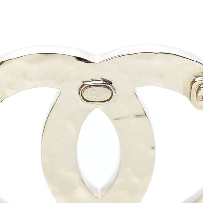 Chanel Baguette Crystal Logo CC Brooch Gold 5 of 5