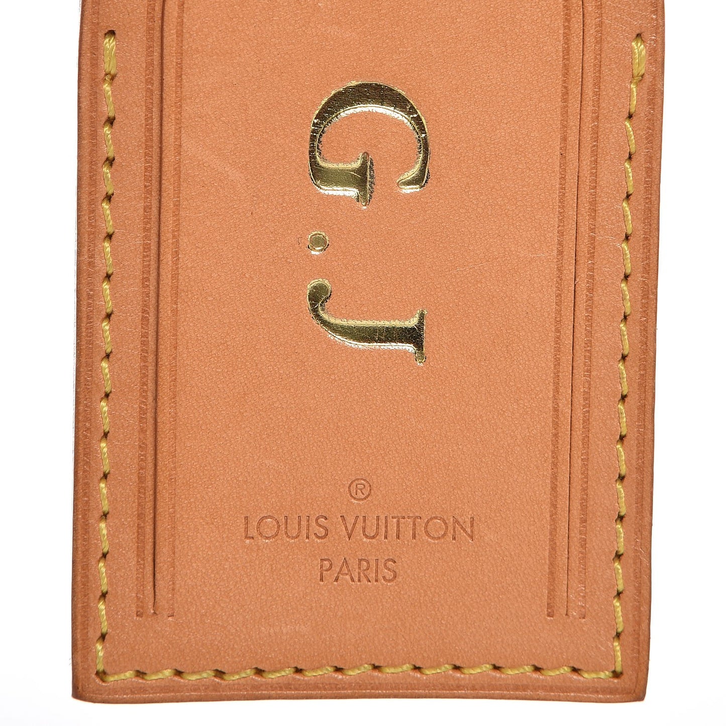 Vachetta Luggage Tag