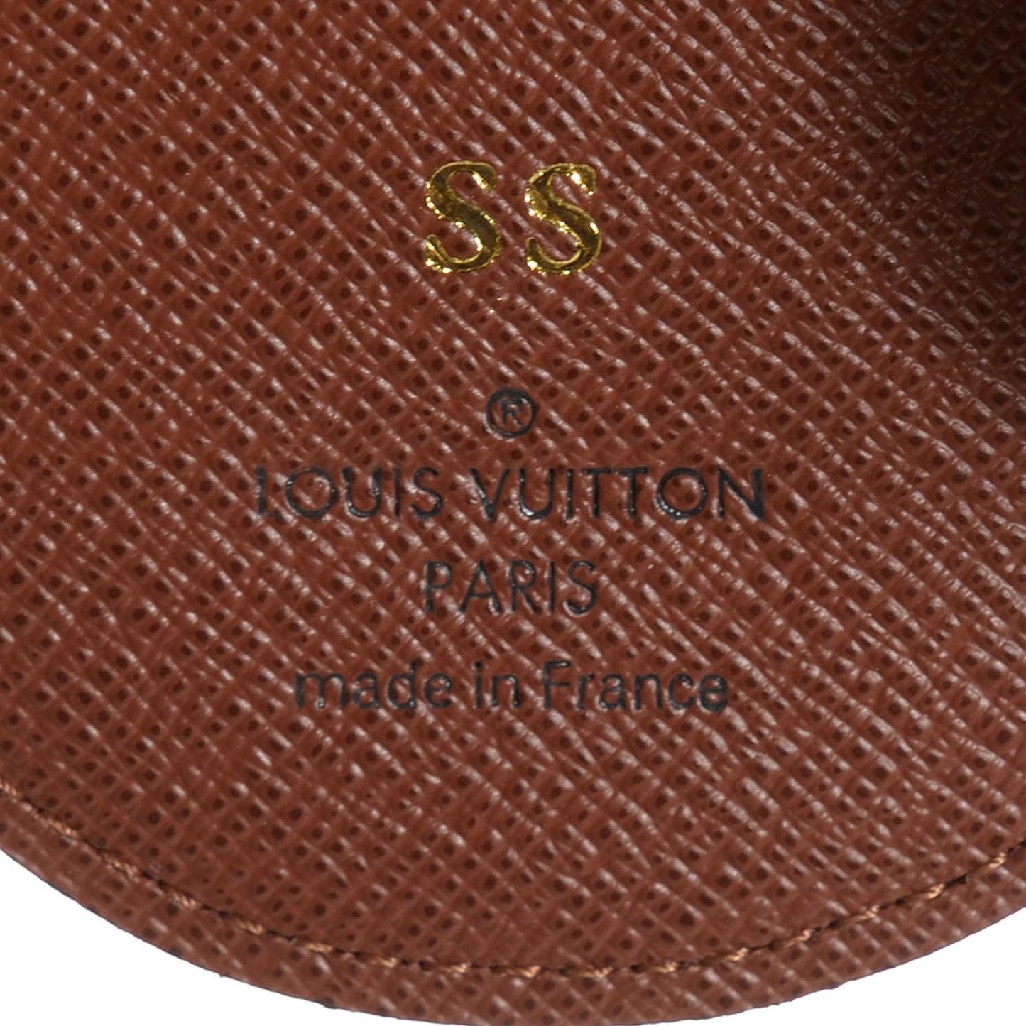 Monogram Round Key Holder GM