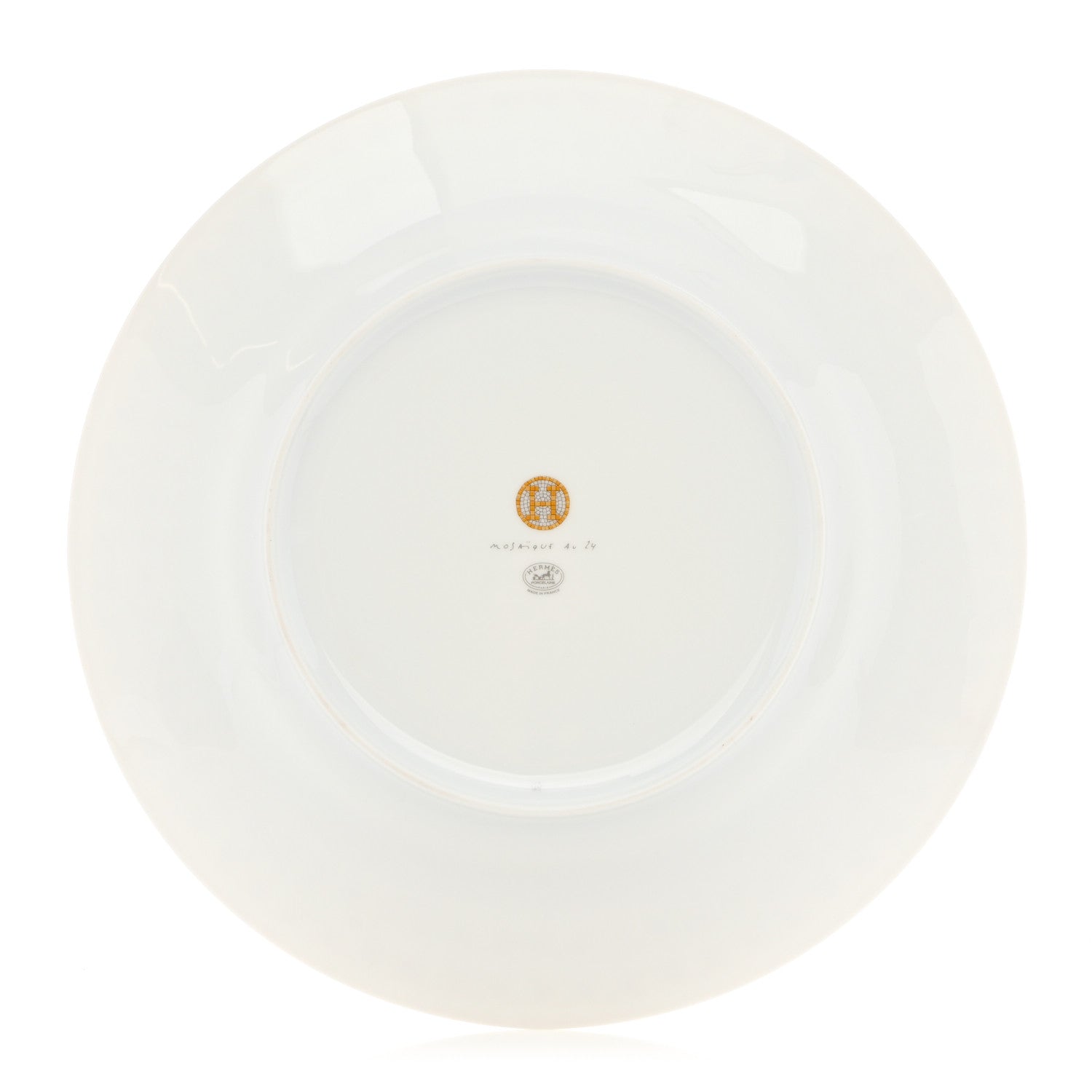 Hermes Porcelain Mosaique Au 24 Dinner Plate 3 of 7