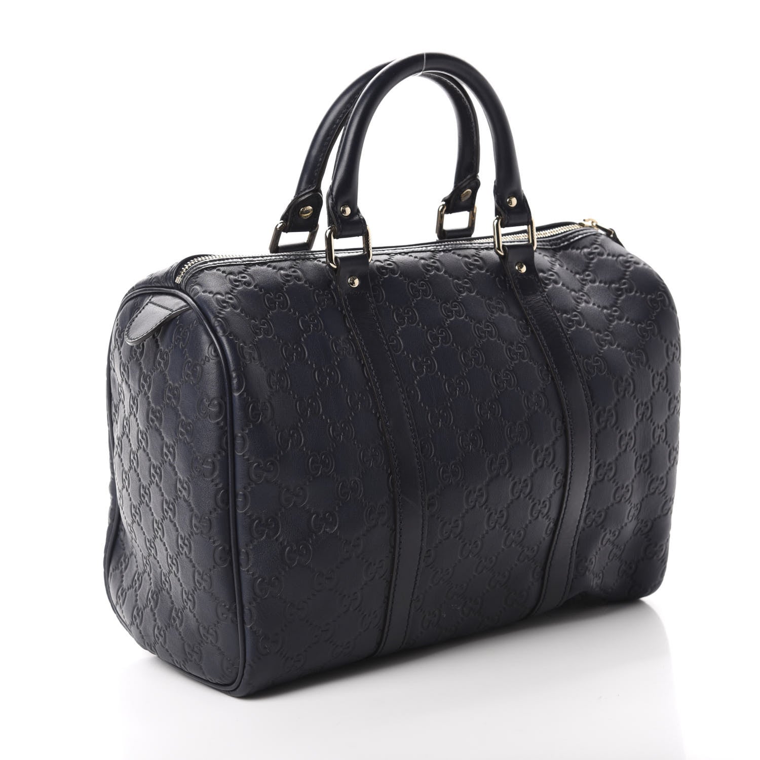 Gucci Guccissima Medium Joy Boston Blue 3 of 10