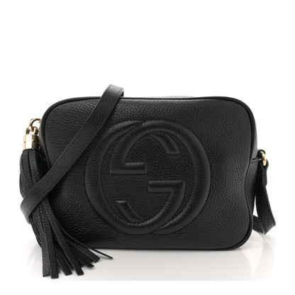 Gucci Pebbled Calfskin Small Soho Disco Bag Black 1 of 14
