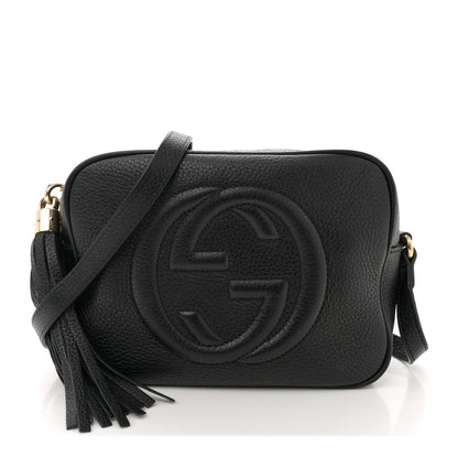 Gucci Pebbled Calfskin Small Soho Disco Bag Black 1 of 14