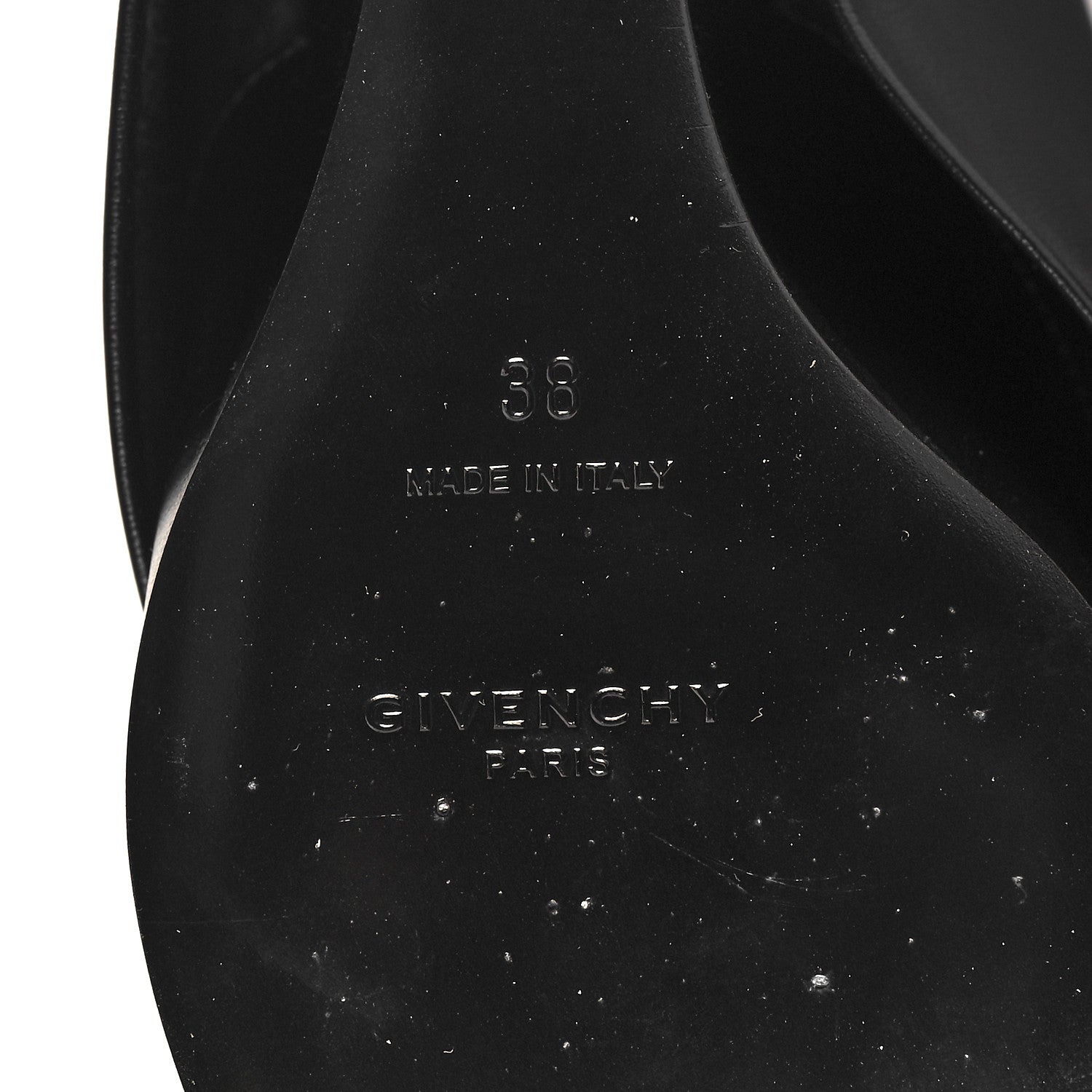 Givenchy Calfskin Shark Lock Pant Boots 38 Black 7 of 7