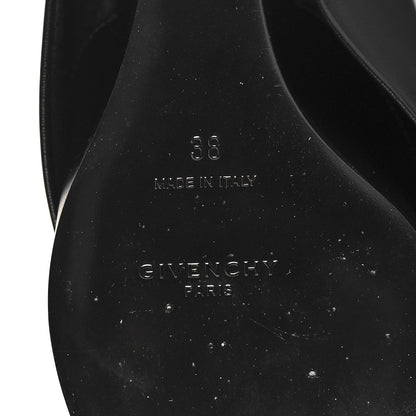 Givenchy Calfskin Shark Lock Pant Boots 38 Black 7 of 7