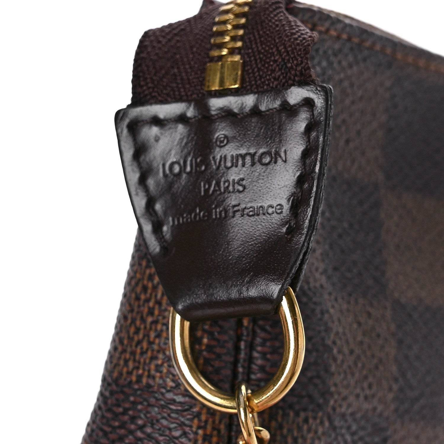 Louis Vuitton Damier Ebene Mini Pochette Accessories 7 of 9