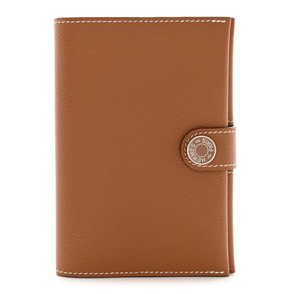 Hermes Evercolor RMS Passport Holder Gold 1 of 8