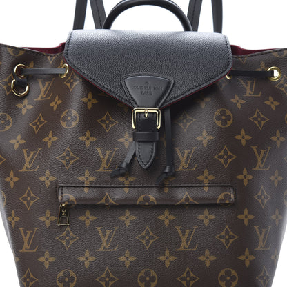 Louis Vuitton Monogram Montsouris PM Black 6 of 9