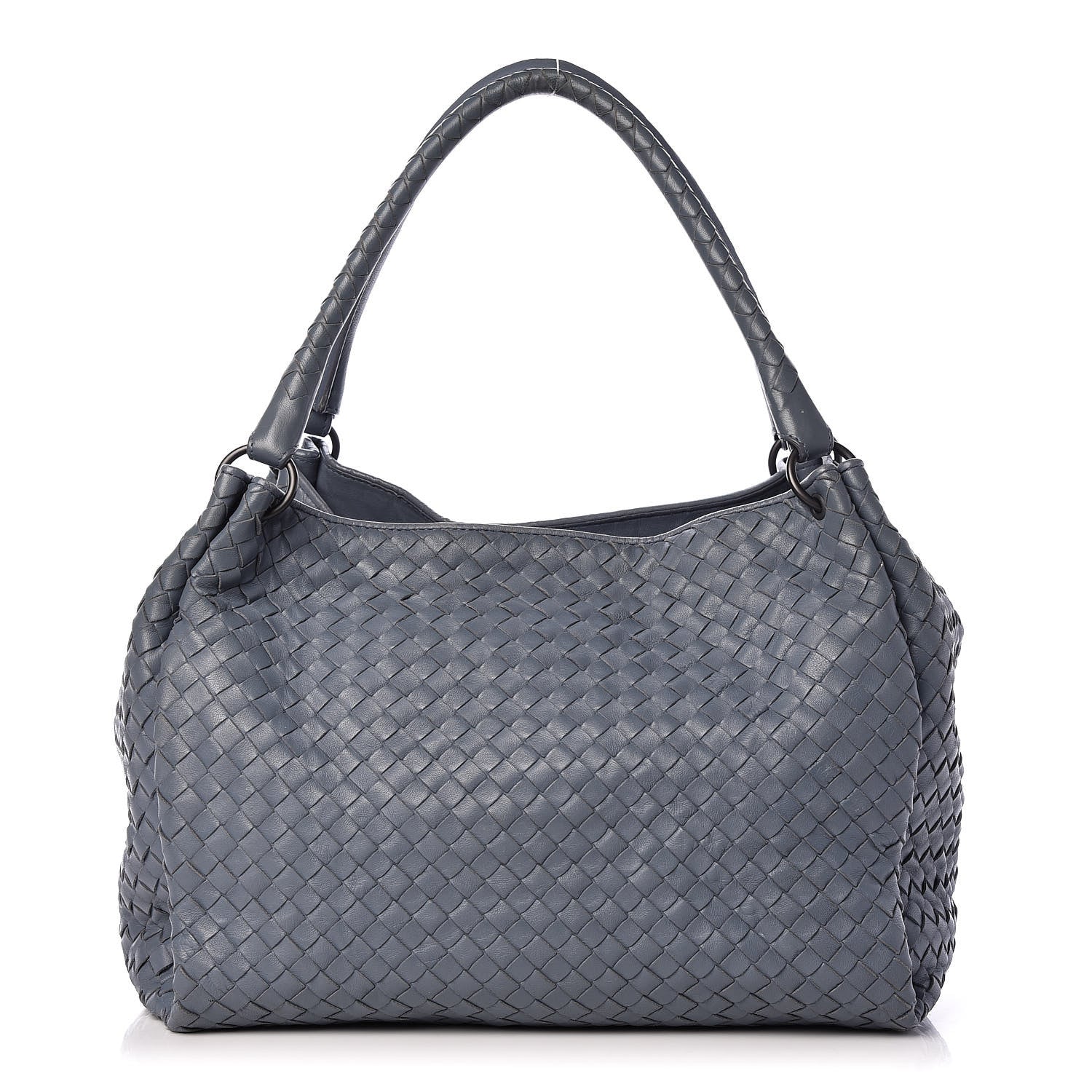Bottega Veneta Nappa Intrecciato Parachute Bag Krim 1 of 20