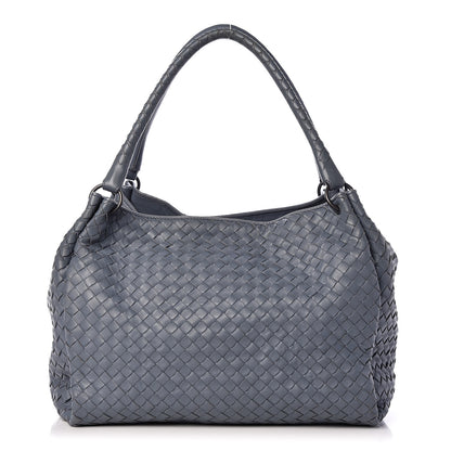 Bottega Veneta Nappa Intrecciato Parachute Bag Krim 1 of 20