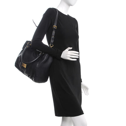 Marc Jacobs MARC By Pebbled Calfskin Classic Q Francesca Tote Black 3 of 9