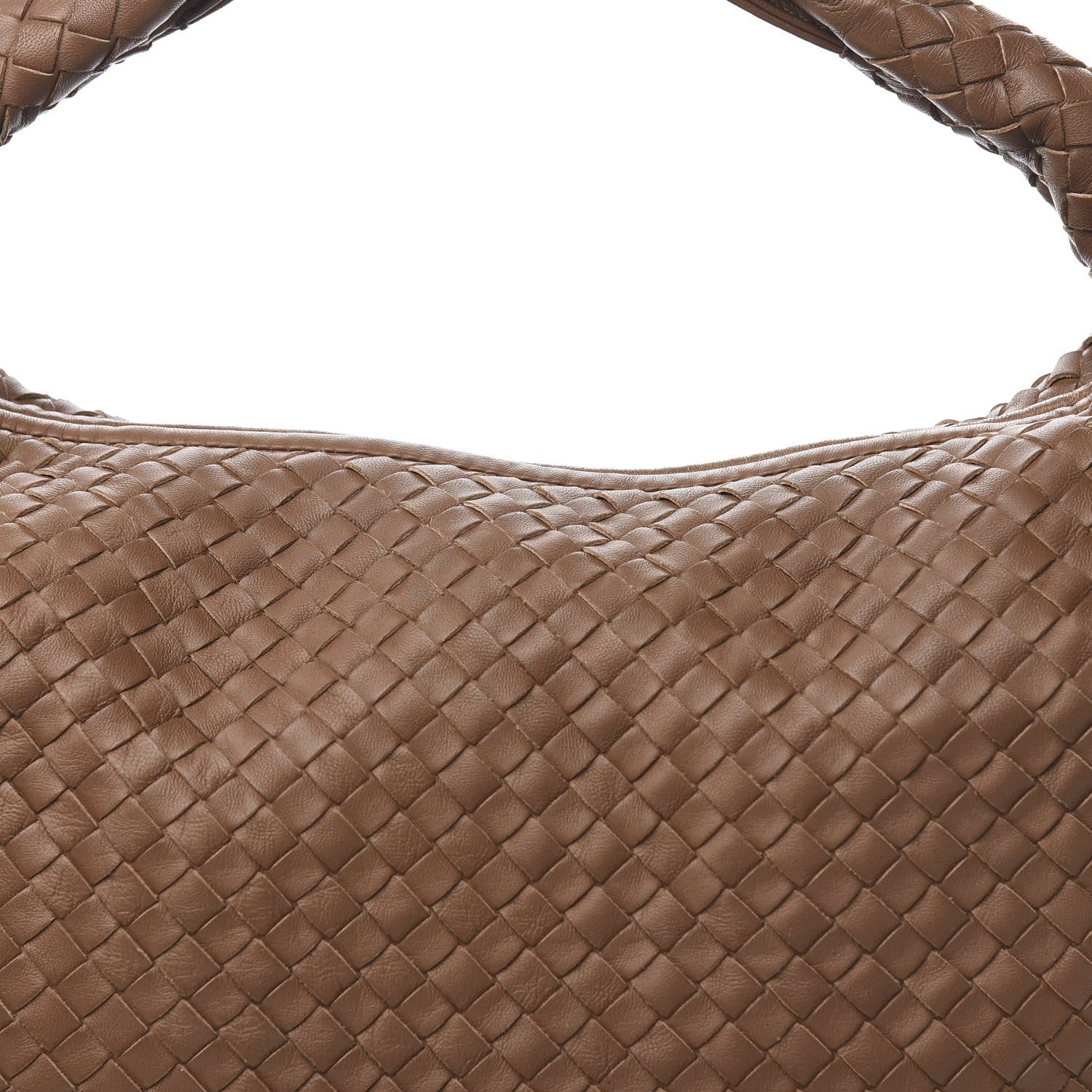 Bottega Veneta Nappa Intrecciato Medium Veneta Hobo Maple 9 of 9
