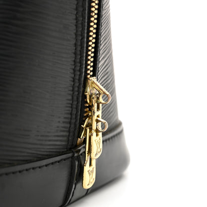 Louis Vuitton Epi Alma PM Black 15 of 20
