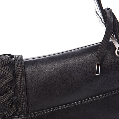 Christian Dior Lambskin Admit It Hobo Black 12 of 17