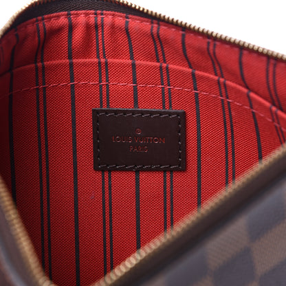 Louis Vuitton Damier Ebene Neverfull MM GM Pochette 5 of 8