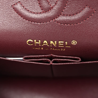 Chanel Lambskin Quilted Small Double Flap Black 6 of 10