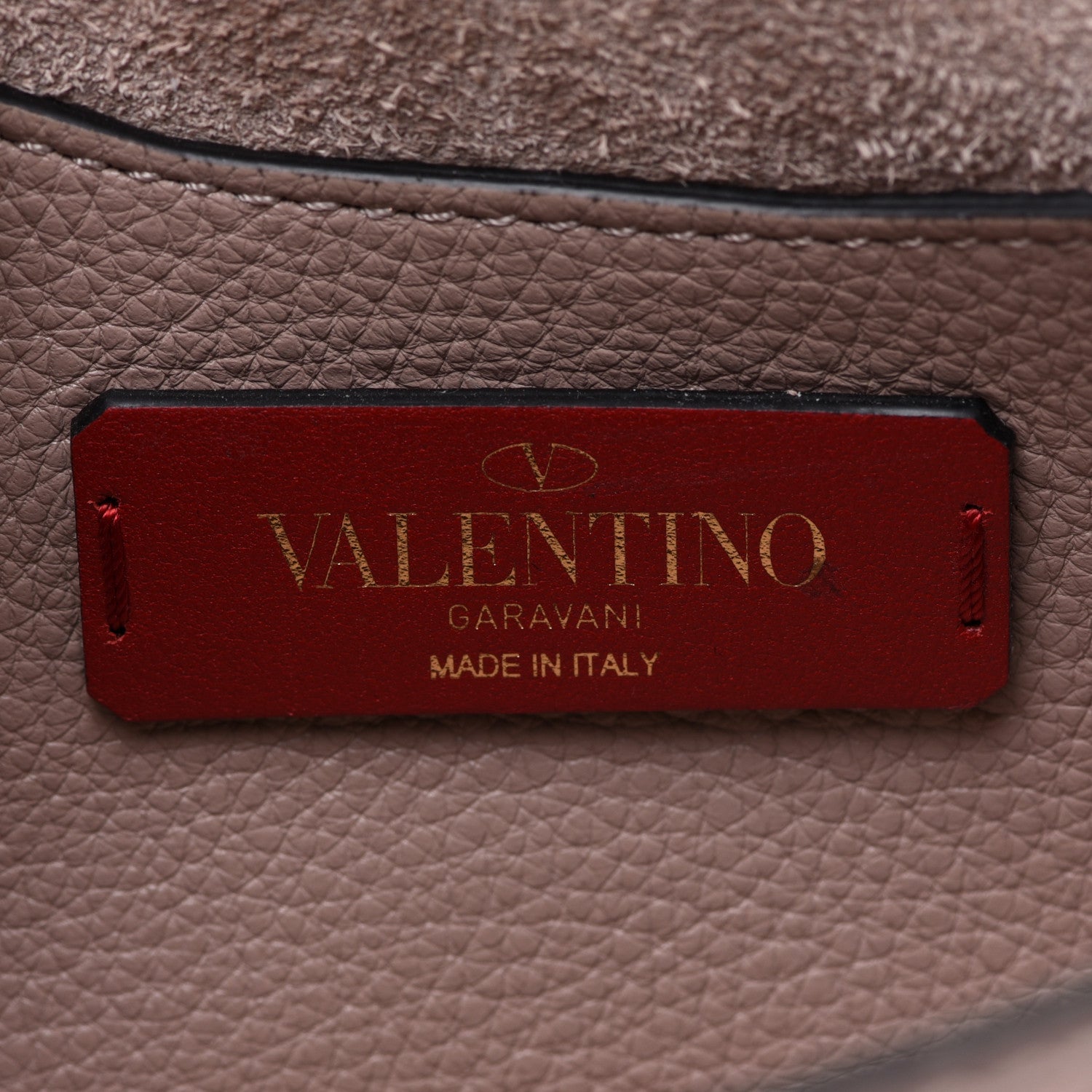 Valentino Garavani Pebbled Calfskin Mini Rockstud Crossbody Bag Poudre 6 of 10