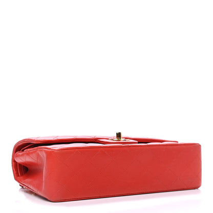 Chanel Lambskin Quilted Medium Double Flap Red 3 of 6