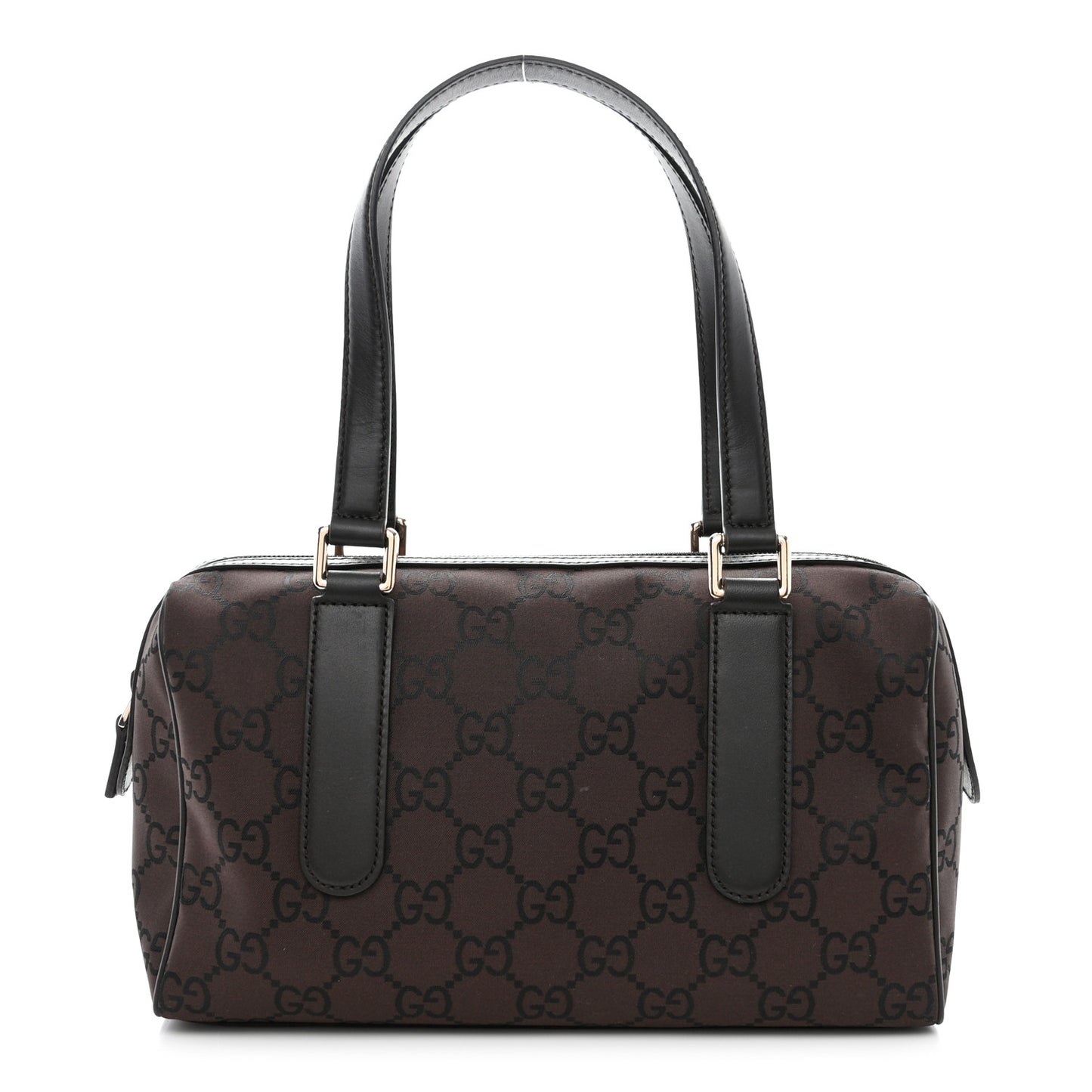 Nylon Monogram Small Boston Dark Brown