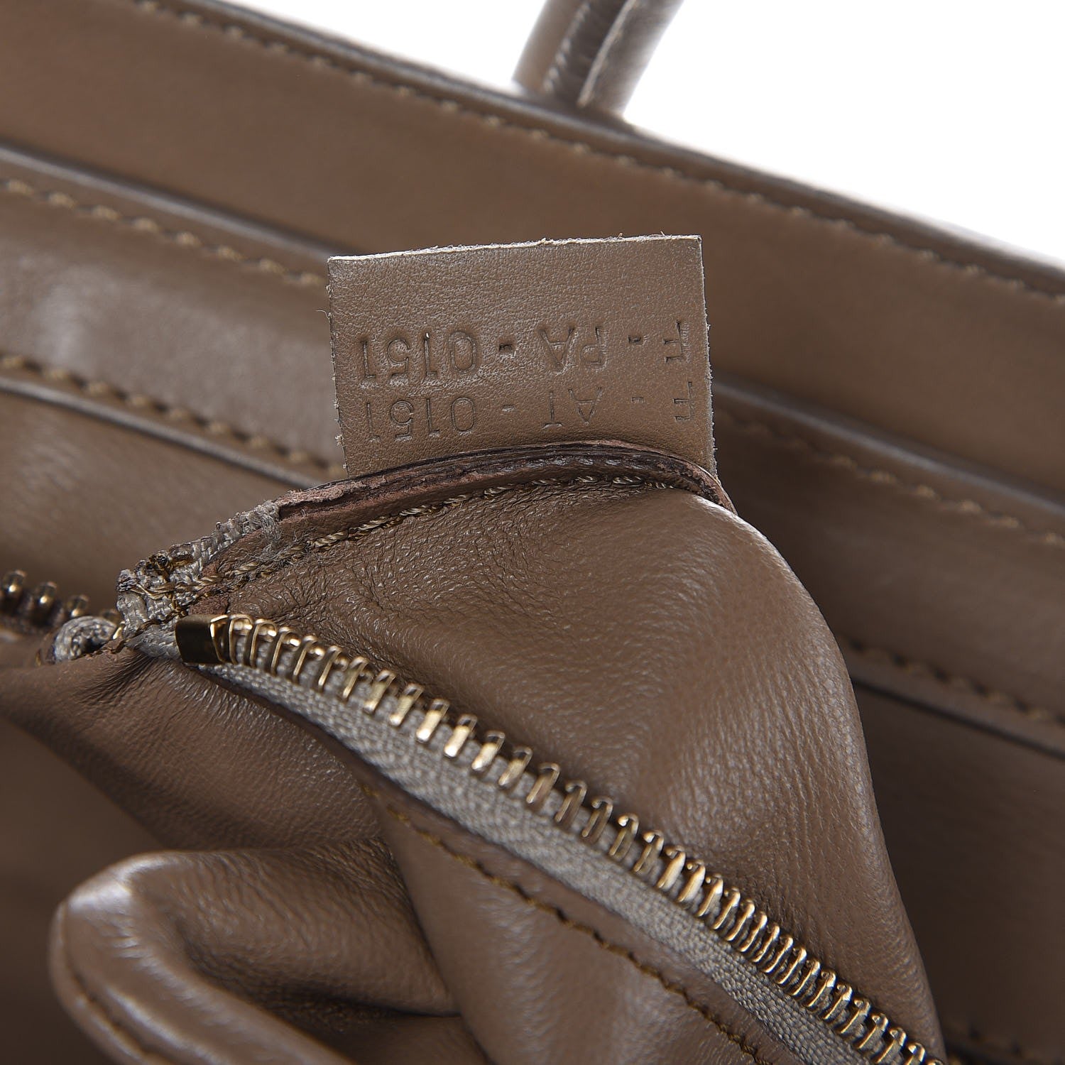 Celine Smooth Calfskin Micro Luggage Camel 8 of 13