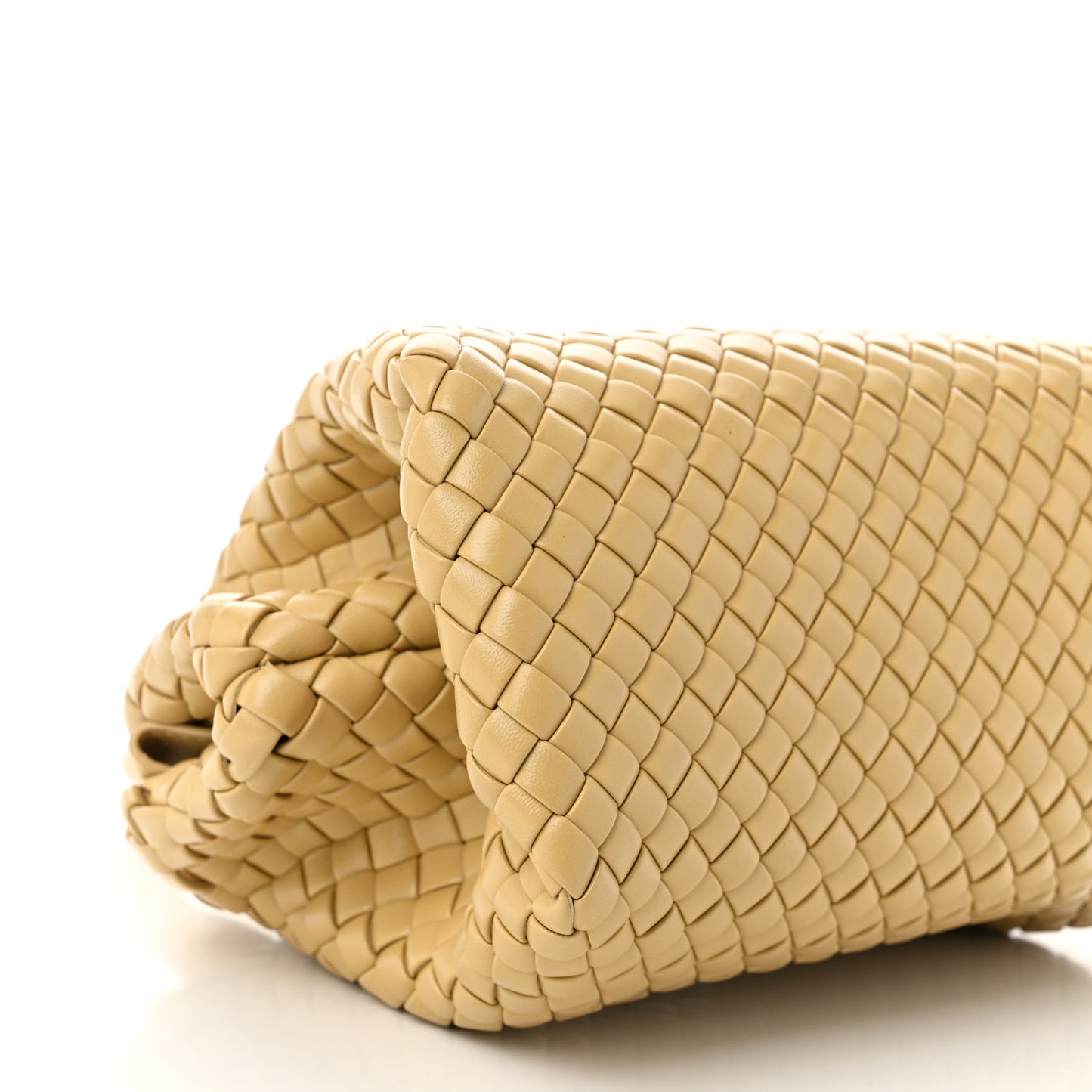 Nappa Intrecciato Padded Small The Top Handle Tote Bag Porridge