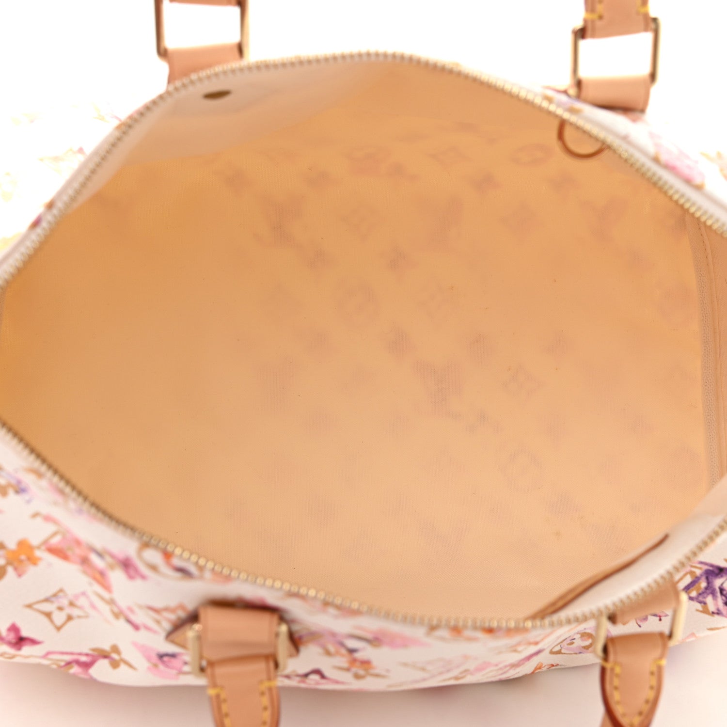 Louis Vuitton Watercolor Aquarelle Speedy 35 White 5 of 10