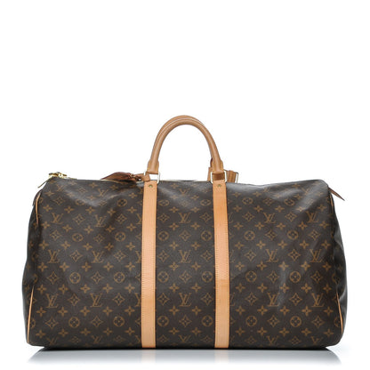Louis Vuitton Monogram Keepall 55 10 of 12