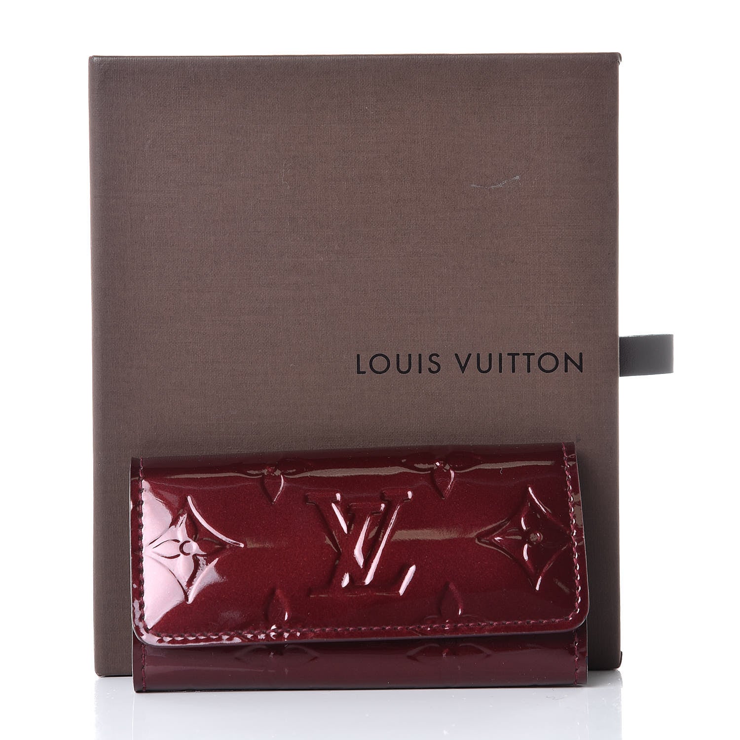 Louis Vuitton Vernis Multicles 4 Key Holder Amarante 8 of 8