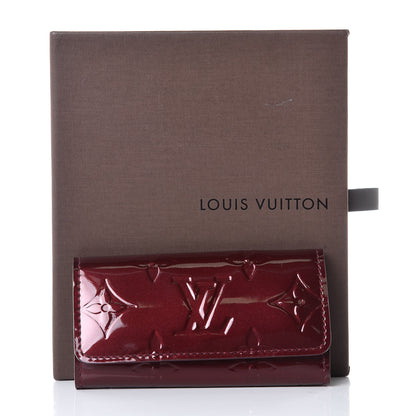 Louis Vuitton Vernis Multicles 4 Key Holder Amarante 8 of 8