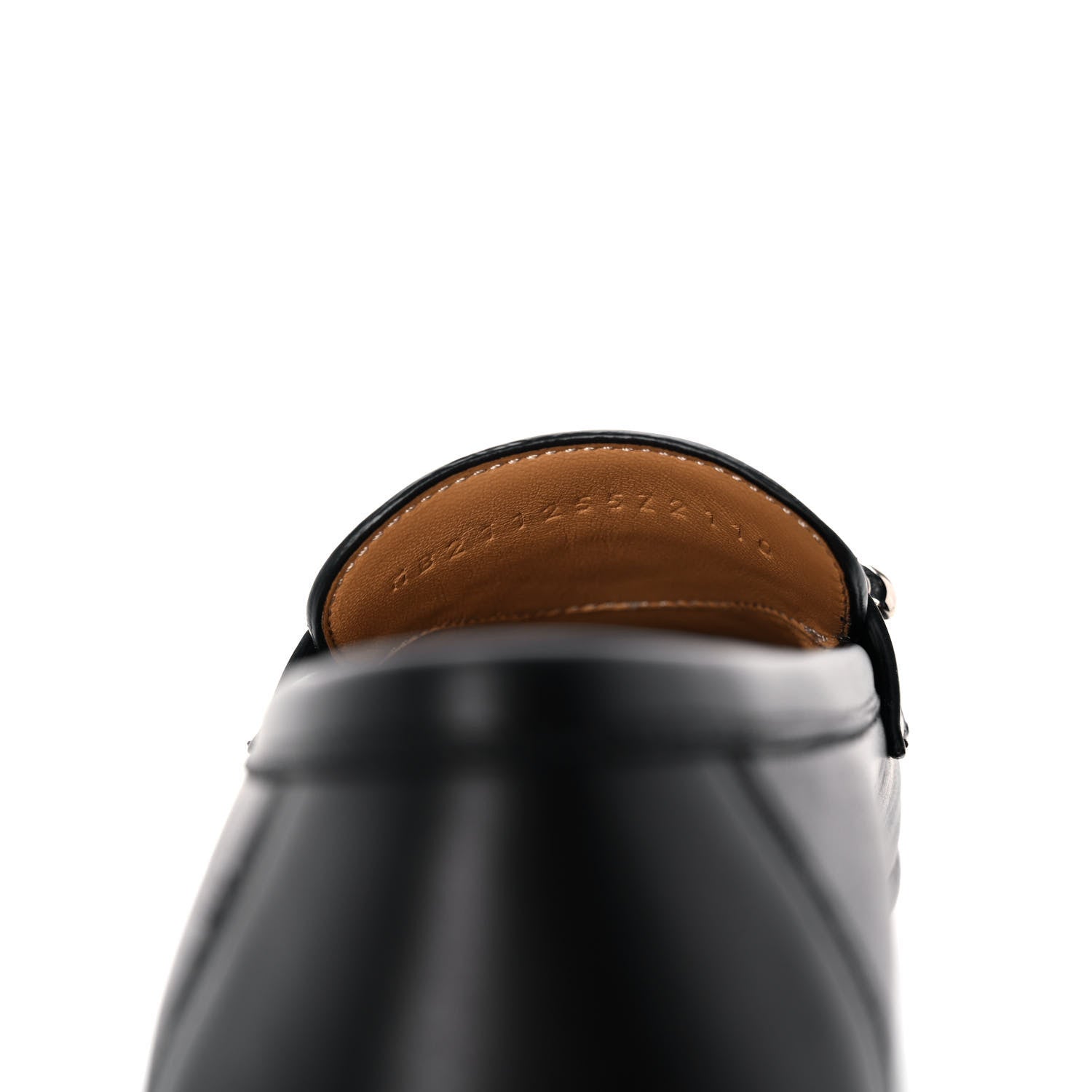 Hermes Calfskin Womens Colette Loafers 37 Black 8 of 9