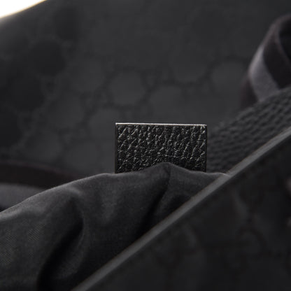 Gucci Nylon Monogram Vertical Tote Black 7 of 10